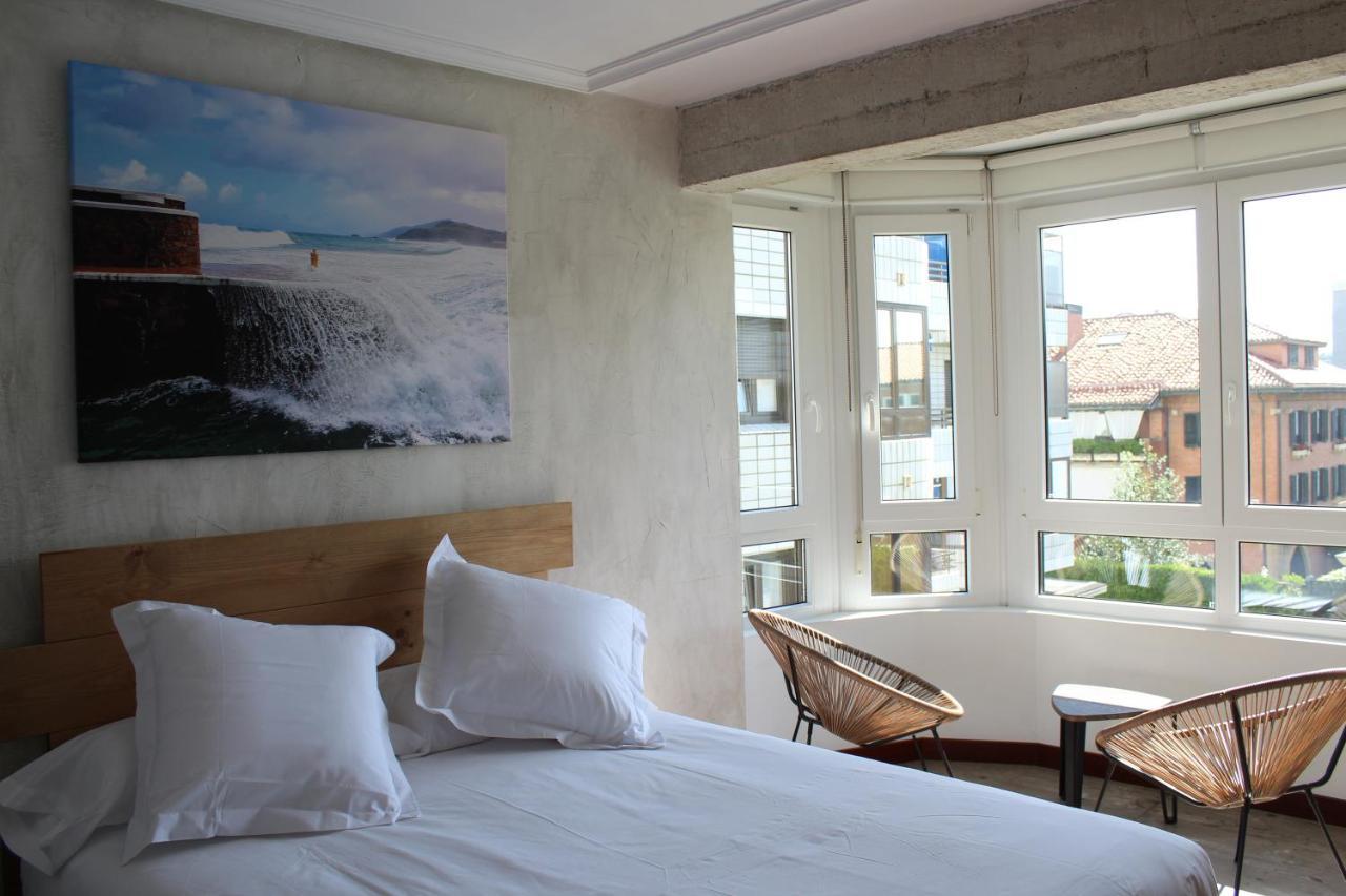 Apartamentos Zarautz Playa, Con Piscina Y Garaje מראה חיצוני תמונה