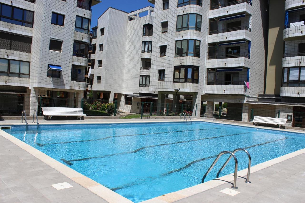 Apartamentos Zarautz Playa, Con Piscina Y Garaje מראה חיצוני תמונה