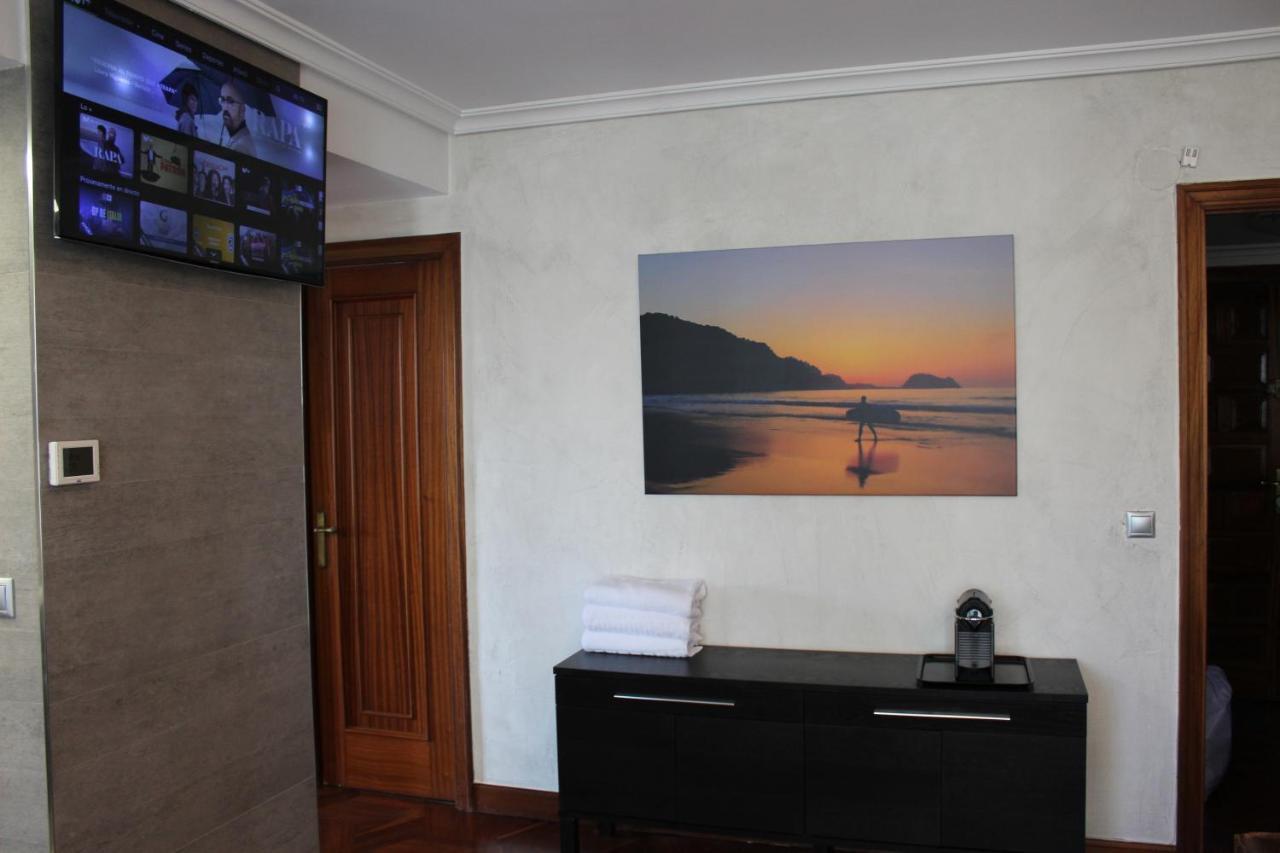 Apartamentos Zarautz Playa, Con Piscina Y Garaje מראה חיצוני תמונה