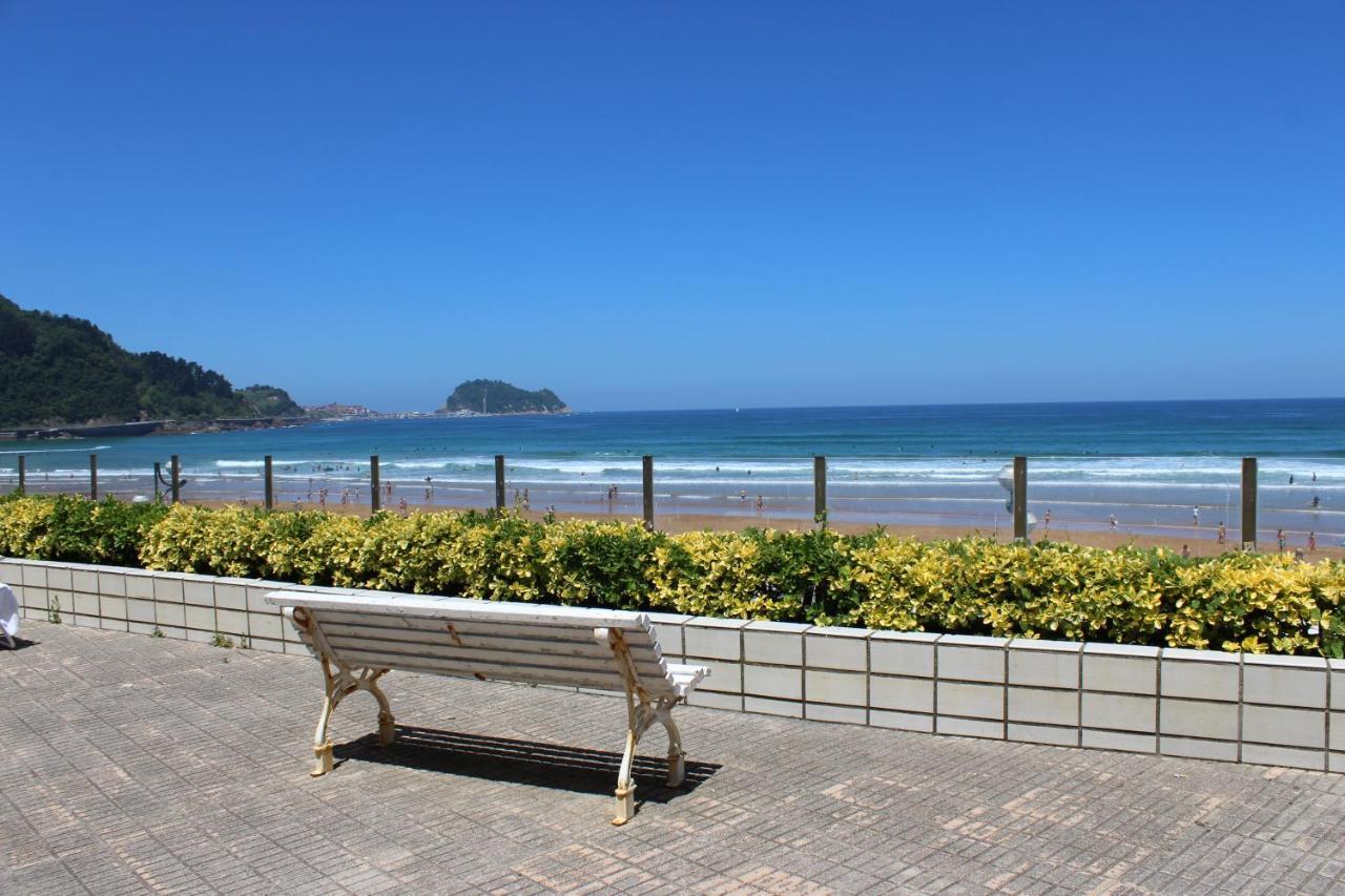 Apartamentos Zarautz Playa, Con Piscina Y Garaje מראה חיצוני תמונה